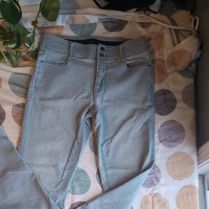 Nine West Women's Sky Blue Skinny Jeans